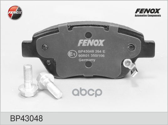 

Тормозные колодки FENOX передние BP43048