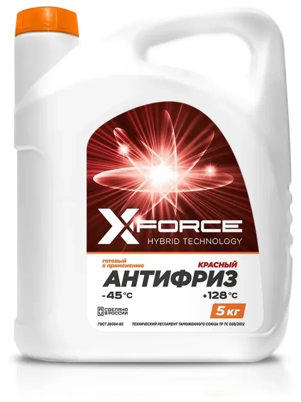 

Антифриз CoolStream XF-010102-RD Red, X-Force