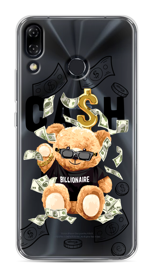 

Чехол на Asus Zenfone 5 "Big cash", Черный;серый;бежевый, 43450-6