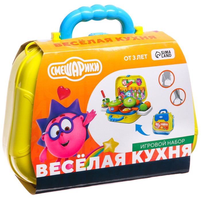 

«Волшебная кухня» с аксессуарами Смешарики, в сумке