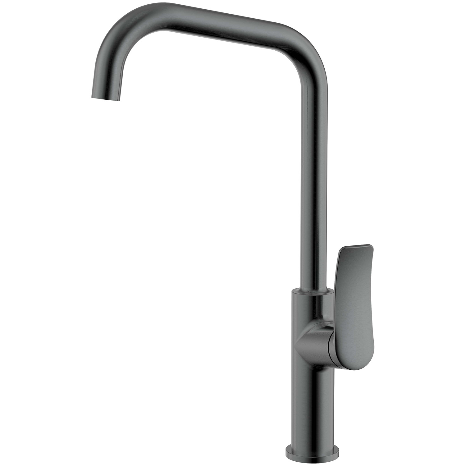 

Смеситель для кухонной мойки Azario ABILITY высокий излив (AZ-VQR568073AJ), Серый