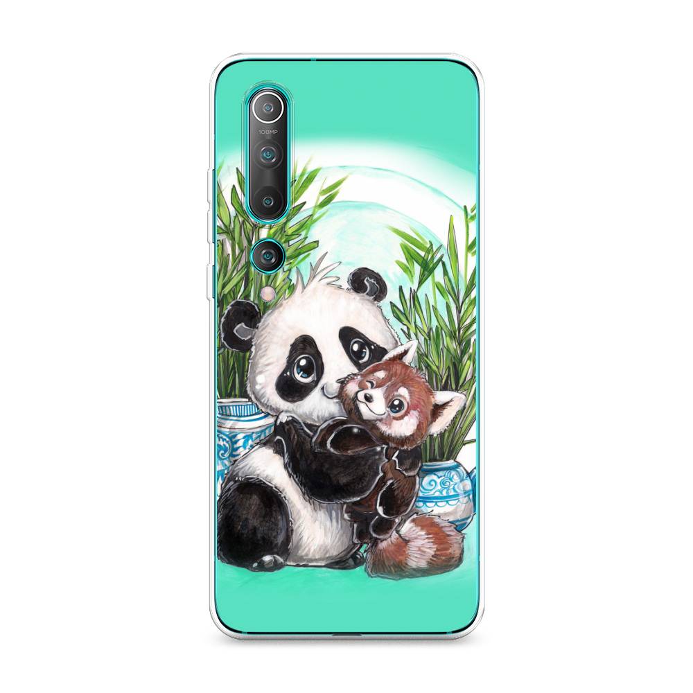 

Чехол Awog на Xiaomi Mi 10 "Друзья зверята", Разноцветный, 37550-2