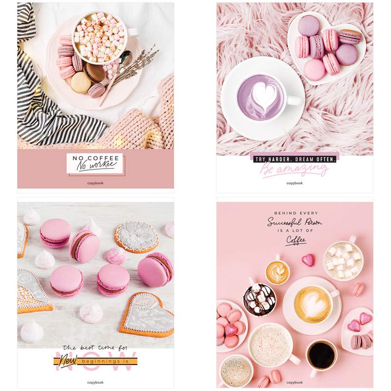

Тетрадь 96л., А5, клетка ArtSpace "Стиль. Coffee for dreams" (арт. 294681) - 10 шт.