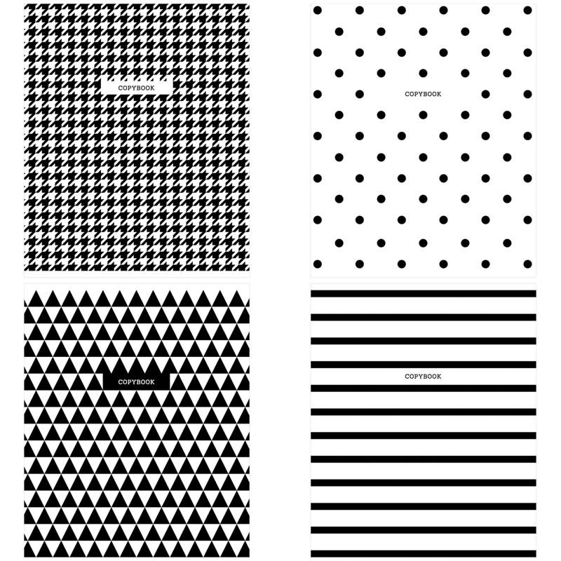 

Тетрадь 96л., А5, клетка ArtSpace "Узоры. BW Pattern" (арт. 294674) - 10 шт.