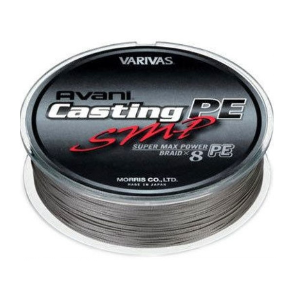 Шнур плетёный Varivas PE Avani Casting PE SMP 300m #8 120lb