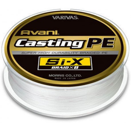 Шнур плетёный Varivas PE8 Avani Casting PE Si-X 400m #6 92LB