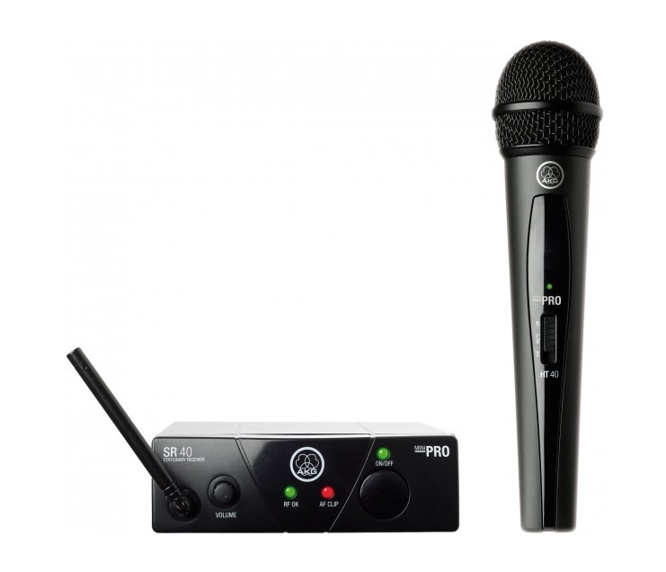 

Радиосистема AKG WMS40 Mini Vocal Set US45A Black, WMS40 Mini Vocal Set US45A