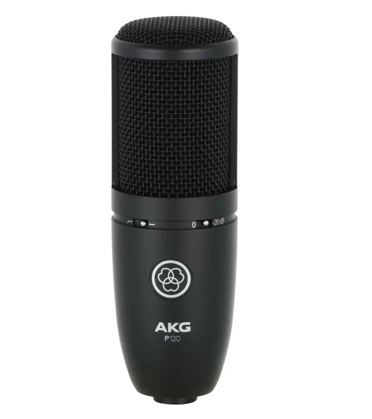 

Микрофон AKG Perception 120 (3101H00400) Black, Perception 120