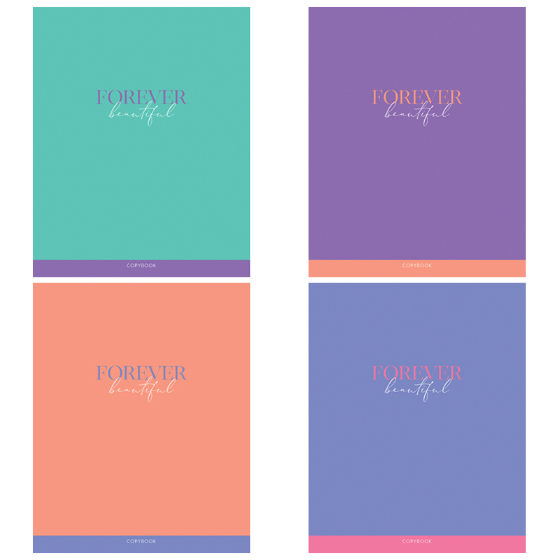 

Тетрадь 48 листов; А5; линия ArtSpace Моноколор. Forever beautiful