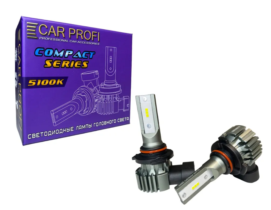 Светодиодны лампы CARPROFI CP-B7 HB4 (9006) COMPACT SERIES 5100K