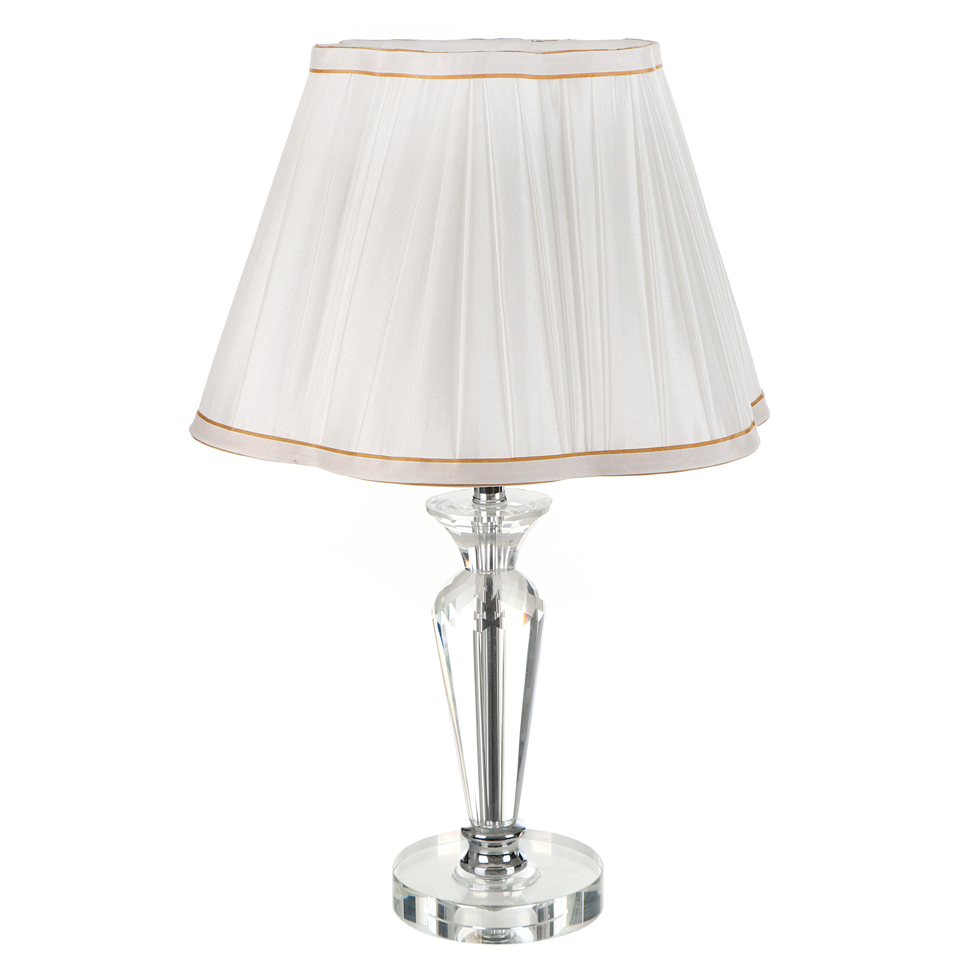 Лампа настольная Cim Blanc 2271-1t ch E27 60W белая