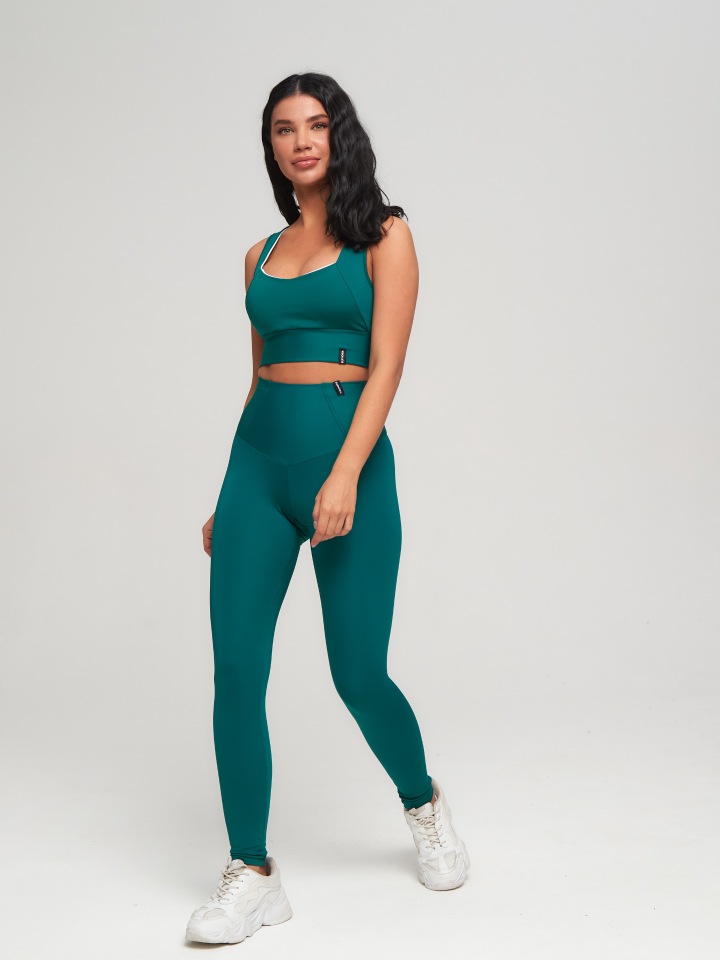 

Спортивные леггинсы женские Euphoria Serenity бирюзовые XS, Serenity