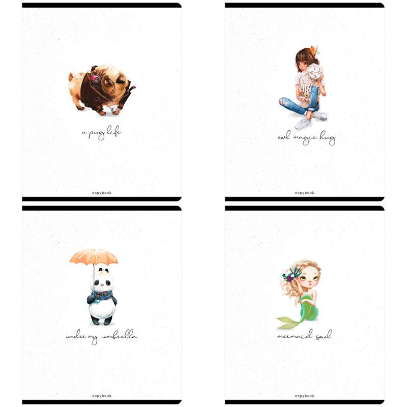 

Тетрадь Greenwich Line Cute & lovely, 290576, 48 листов, А5, клетка, 10 шт.