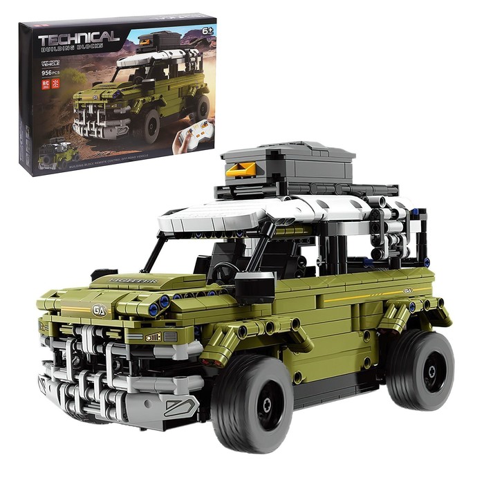 

Конструктор радиоуправляемый Land Rover Defender, 956 деталей, ТЕХНО