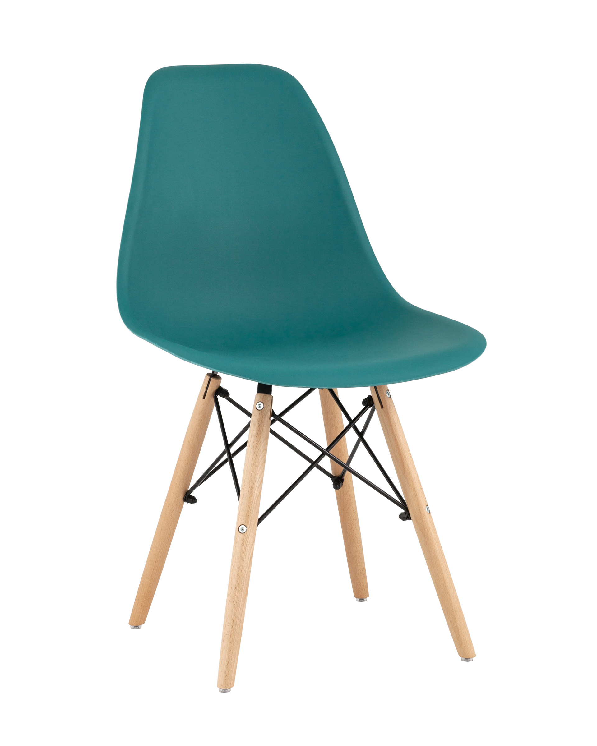 фото Стул stool group eames dsw style, темно-бирюзовый