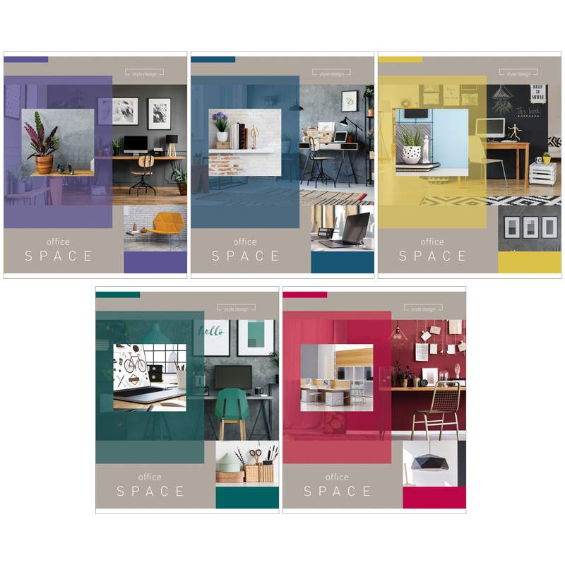

Тетрадь 60 листов; А5; клетка ArtSpace Офис. Office space