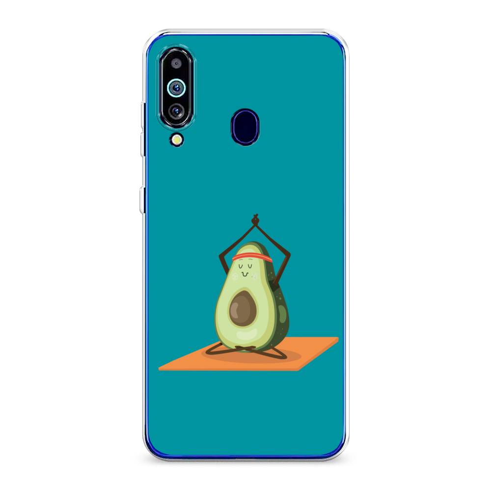 

Чехол на Samsung Galaxy M40 "Расслабься с авокадо", Голубой, 28750-6