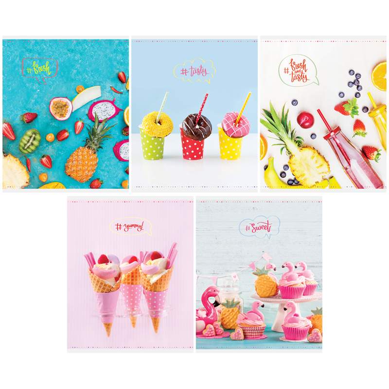 

Тетрадь 48л., А5, линия ArtSpace "Стиль. Bright & Sweet" (арт. 276245) - 10 шт.