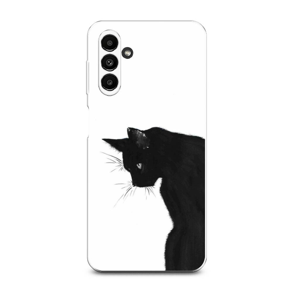 

Чехол Awog на Samsung А14 5G "Black cat", Черный;белый, 2107250-1