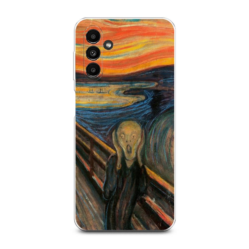 

Чехол Awog на Samsung Galaxy A14 5G "Крик", Оранжевый;синий;серый, 2107250-9