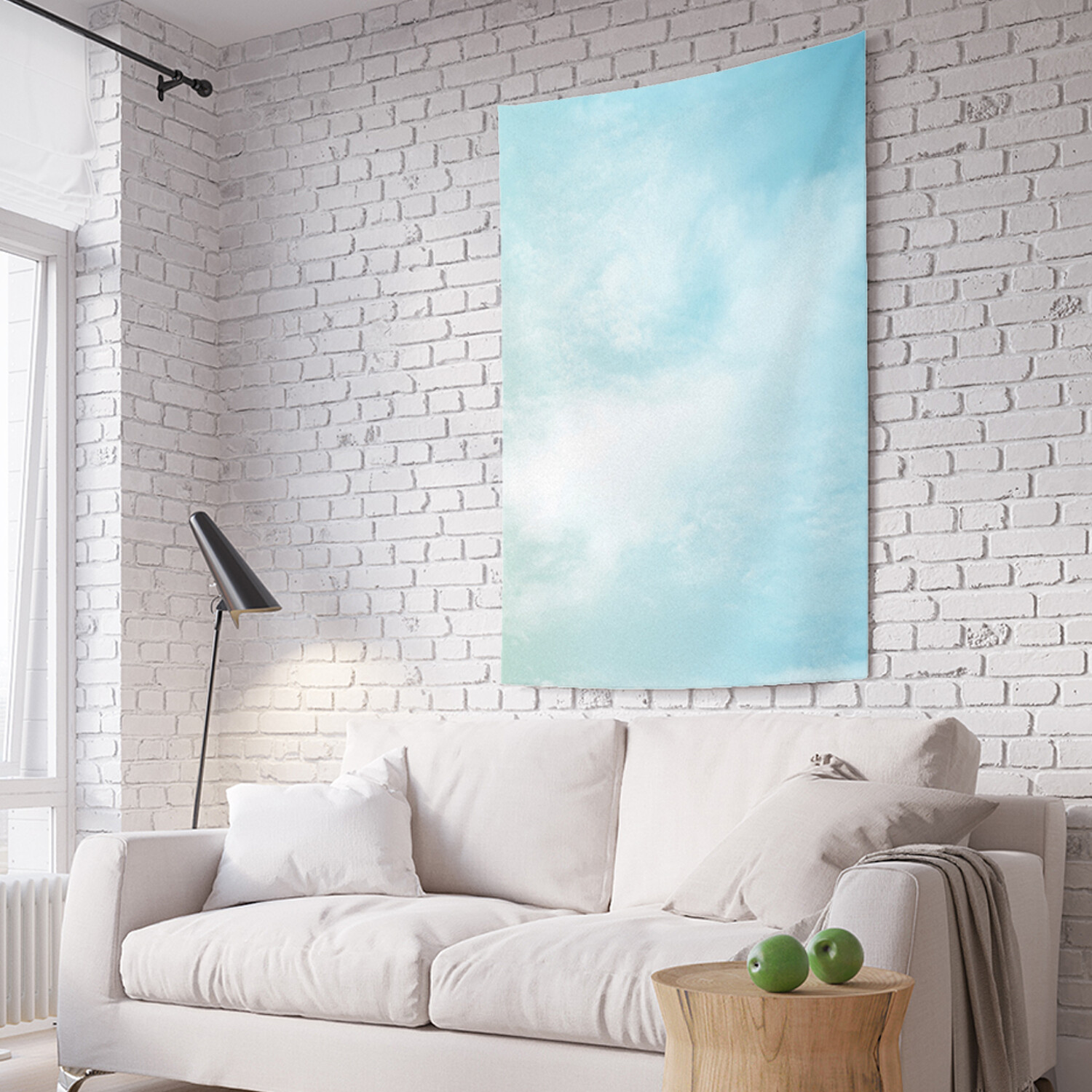 

Вертикальное фотопанно на стену JoyArty Облачное деграде 150x200 см, Облачное деграде
