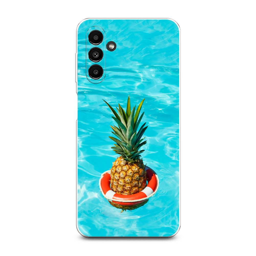 

Чехол Awog на Samsung Galaxy A14 5G "Ананас в бассейне", Голубой, 2107250-10