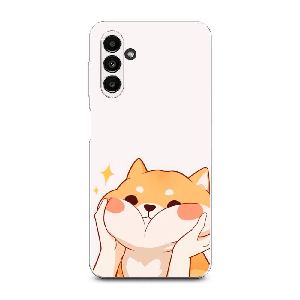 

Чехол Awog на Samsung Galaxy A14 5G "Сладкий песик", Оранжевый, 2107250-1