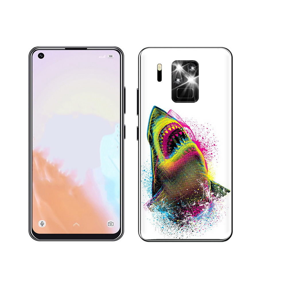 

Чехол MyPads Tocco для Oukitel C18 Pro челюсти-2, Прозрачный, Tocco