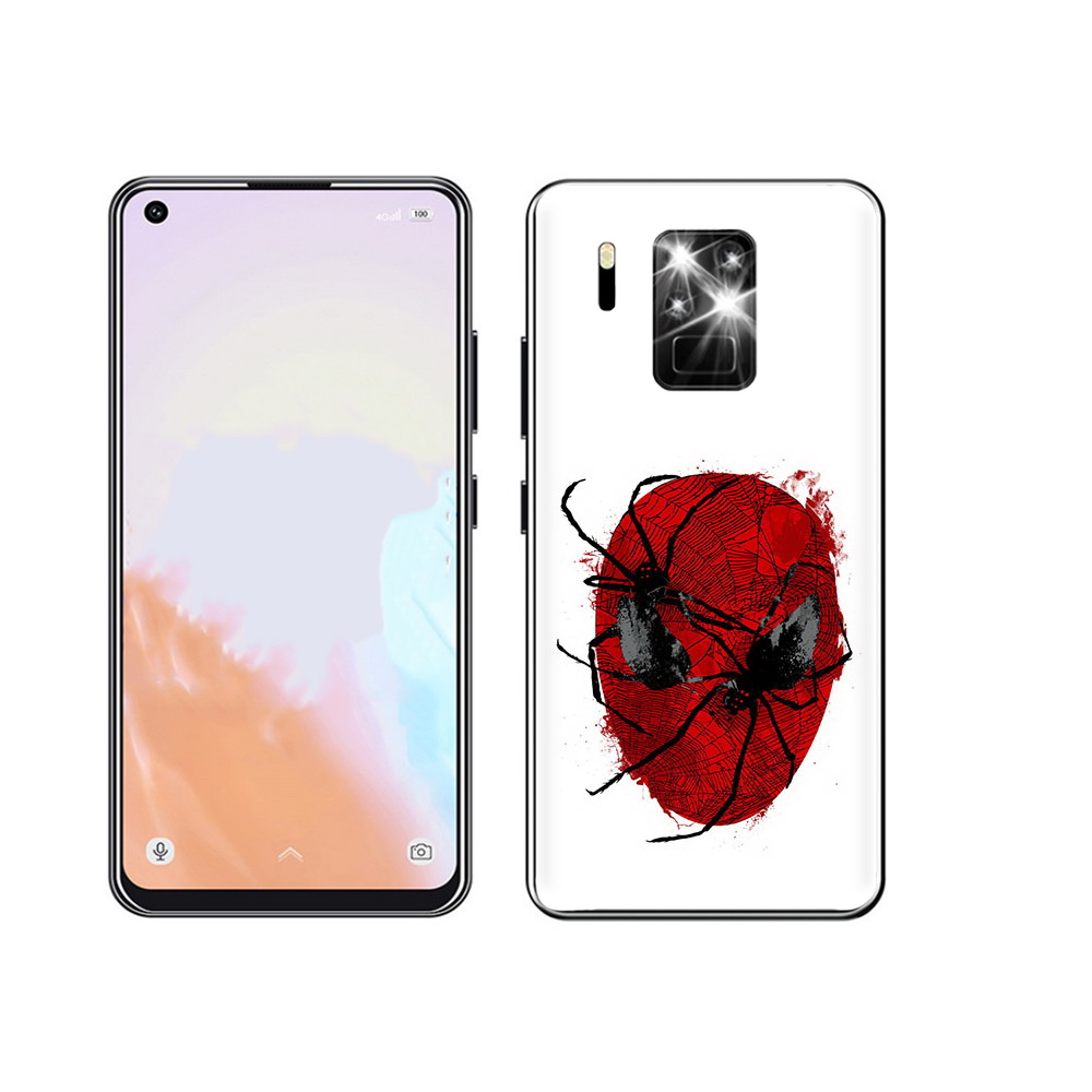 

Чехол MyPads Tocco для Oukitel C18 Pro человек паук, Прозрачный, Tocco