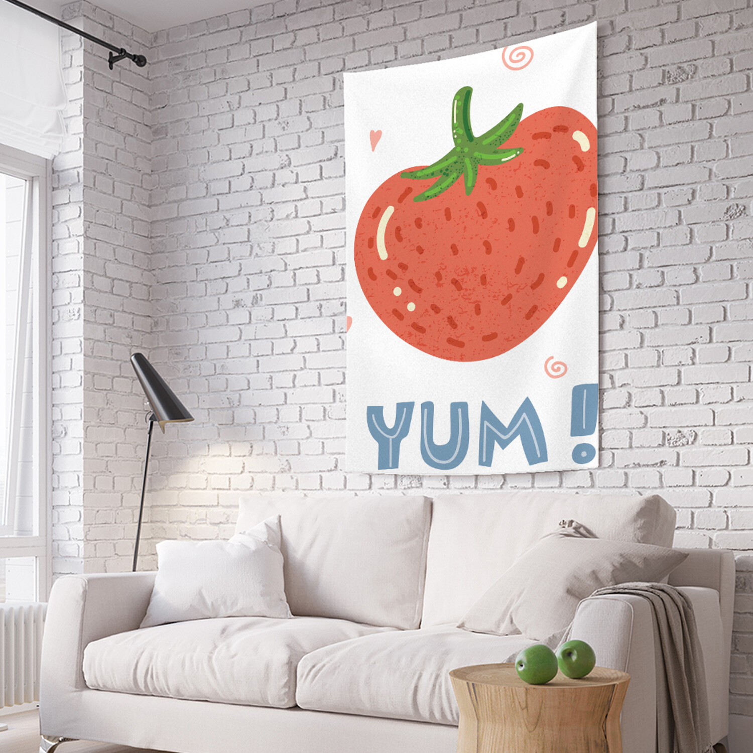 

Вертикальное фотопанно на стену JoyArty Вкусная клубника 150x200 см, Вкусная клубника