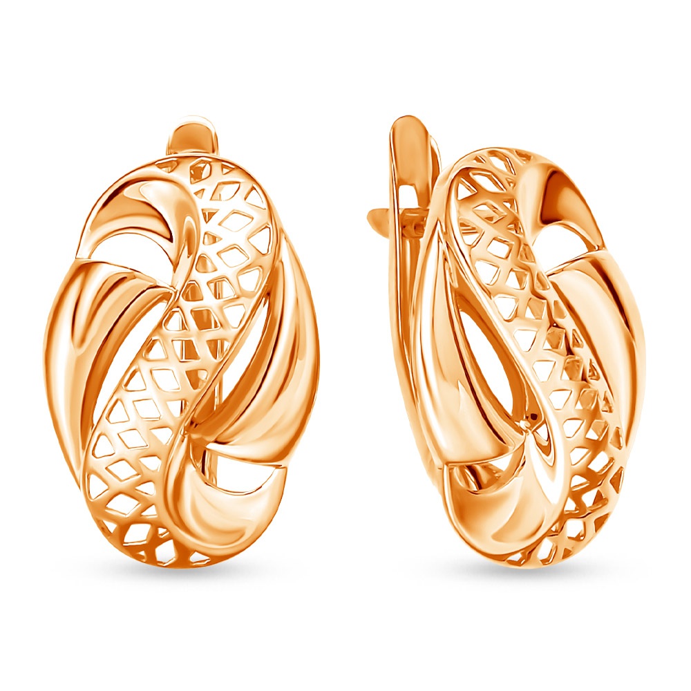 

Серьги из красного золота 585Gold 402004604, 402004604