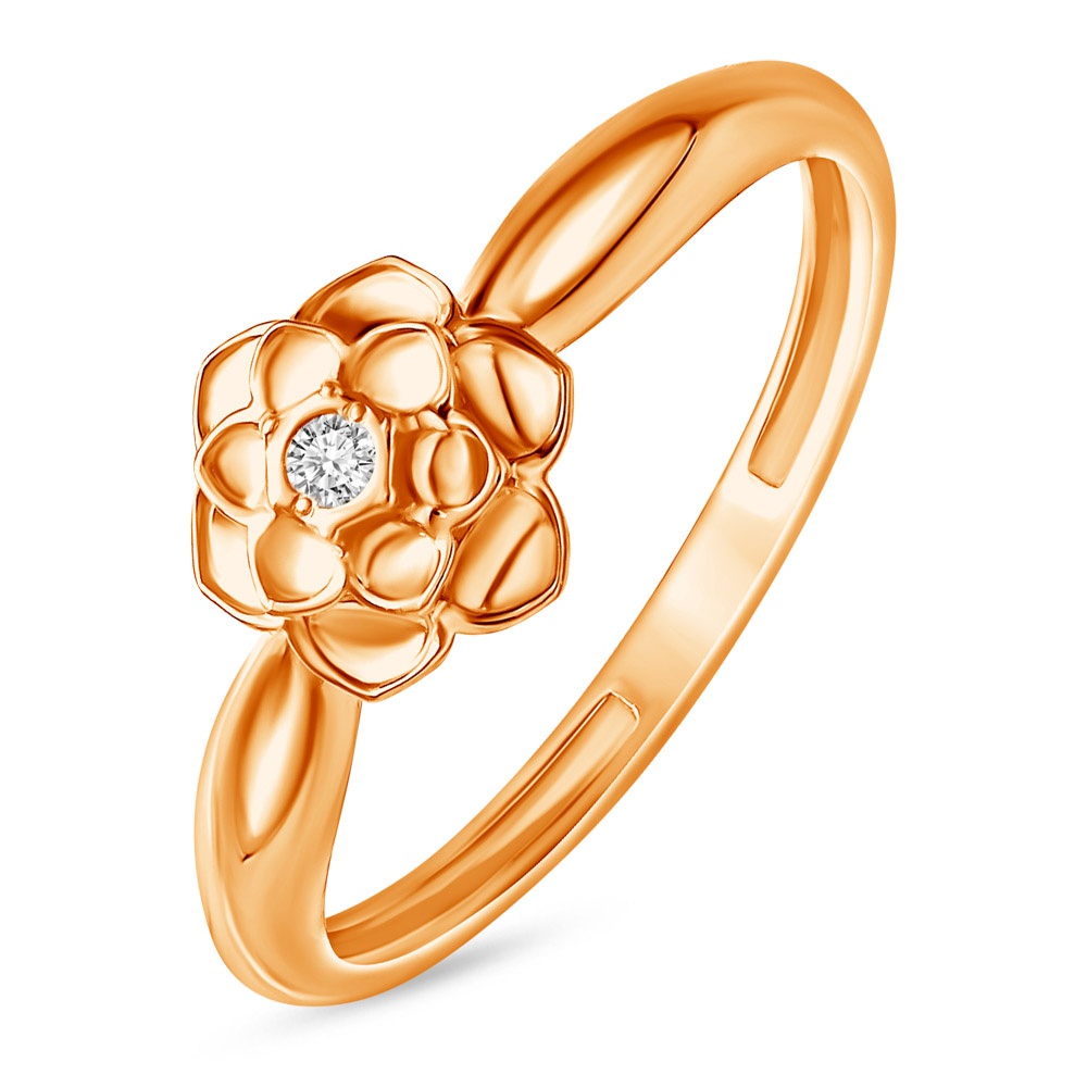 

Кольцо из золота р.  585Gold 301011963, фианит, 301011963