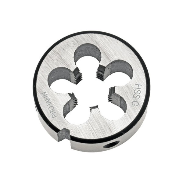 Плашка PROJAHN M12x1,5, HSS-G, DIN EN 22568, 6g, 38x10 мм 9851215