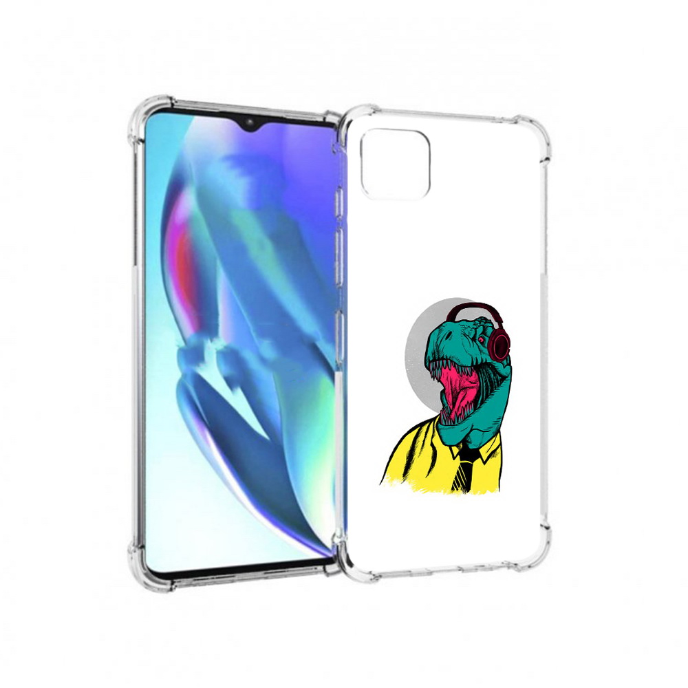 

Чехол MyPads Tocco для Motorola Moto G50 дино (PT227066.350.326), Прозрачный, Tocco