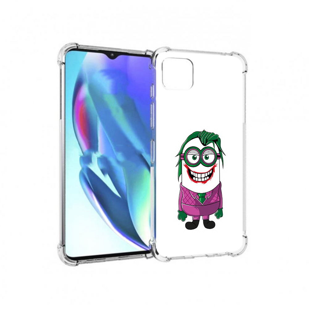

Чехол MyPads Tocco для Motorola Moto G50 джокер миньон (PT227066.350.322), Прозрачный, Tocco