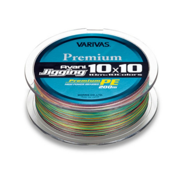 фото Шнур плетёный varivas pe 4 avani jigging 10x10 premium x4 300m (#3) 43lb 0.285mm