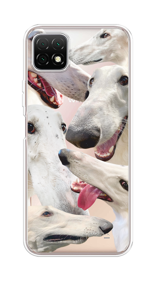 

Чехол на Wiko T3 "Собака с длинным носом", Белый;бежевый;розовый, 3400150-1