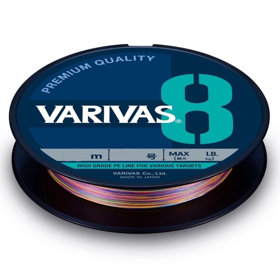 фото Шнур плетёный varivas pe 8 marking 5color 200m (#1) 20lb