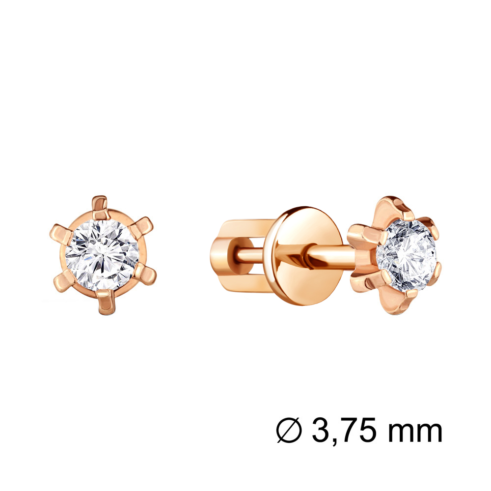

Серьги из серебра с фианитом Aquamarine Aquamarine 420871А_925_з, 420871А_925_з