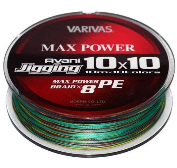 фото Шнур плетёный varivas pe 8 avani jigging 10x10 max power pe x8 300m #3 48lb