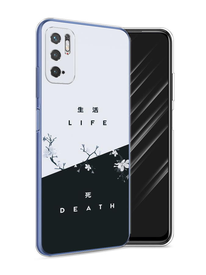 

Чехол Awog на Xiaomi Redmi Note 10T/Note 10 5G/M3 Pro "Life and death", Разноцветный, 310850-7