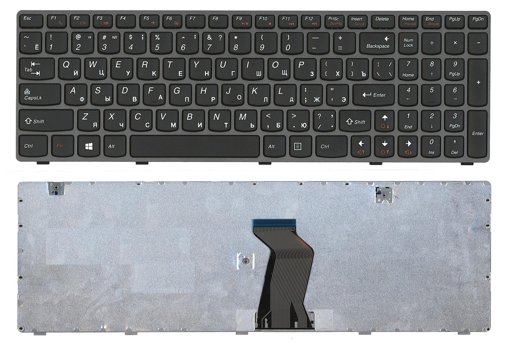 Клавиатура OEM для ноутбука Lenovo Ideapad G580/G585/Z580/Z585/Z780