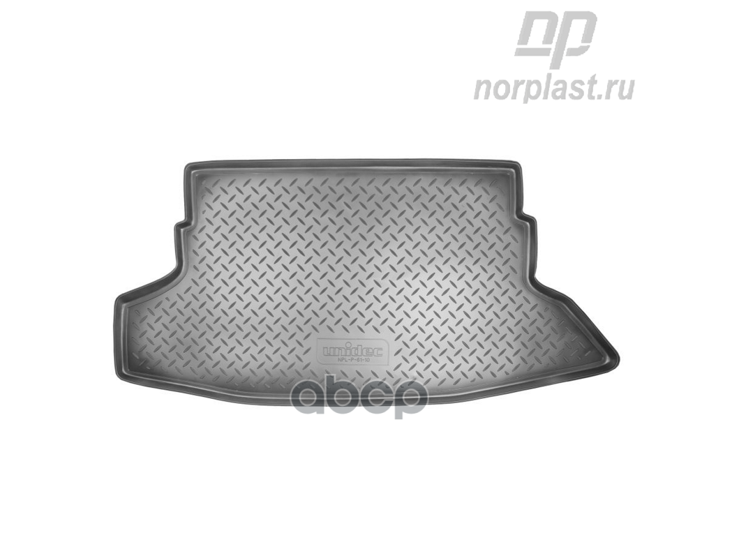

Коврик В Багажник Полиуретан Norplast Nissan Juke 11- Черный 1 Шт. Npl-P-61-10 NORPLAST ар