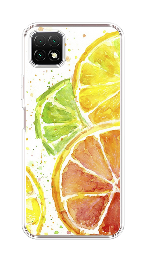 

Чехол на Wiko T3 "Цитрусовые", Белый;желтый;красный;зеленый, 3400150-1