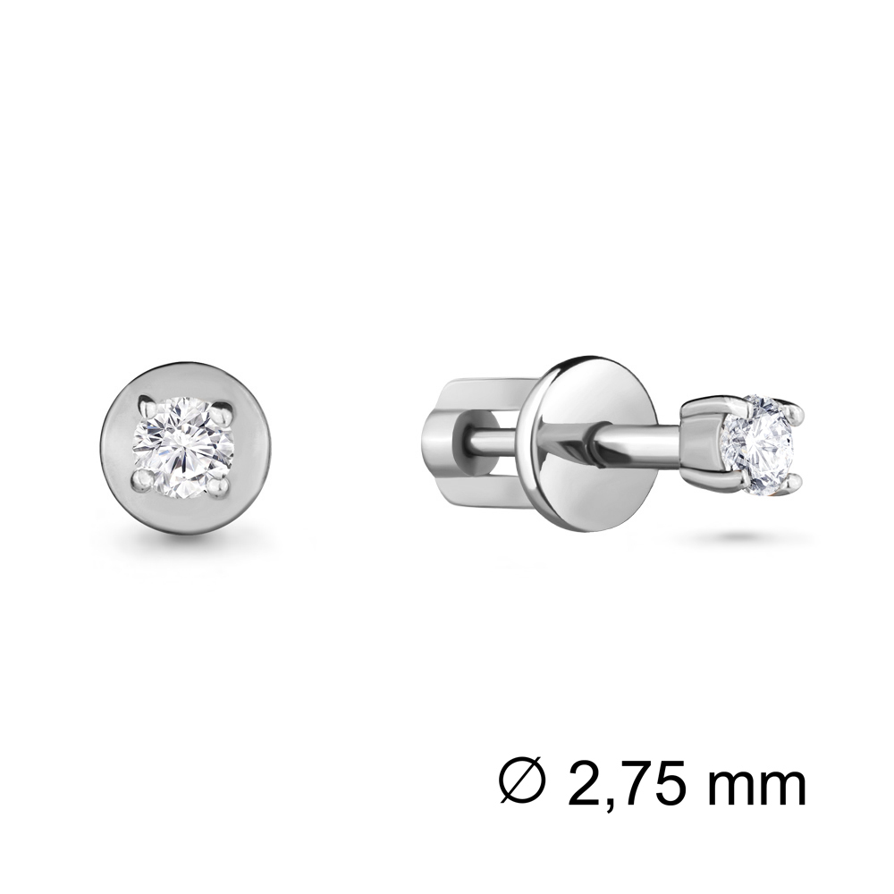 

Серьги из серебра с фианитом Aquamarine Aquamarine 416851А_925_р, 416851А_925_р
