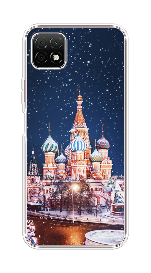 

Чехол на Wiko T3 "Москва 1", Коричневый;синий;белый, 3400150-1