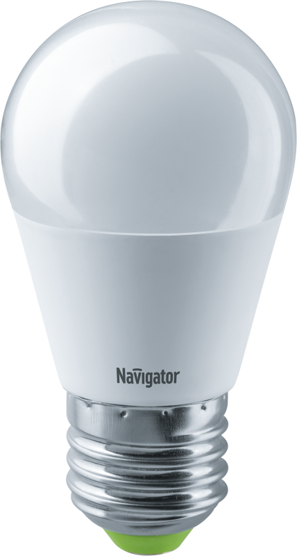 Лампа светодиодная 61 336 NLL-G45-8.5-230-2.7K-E27 8.5Вт шар 640лм NAVIGATOR 61336