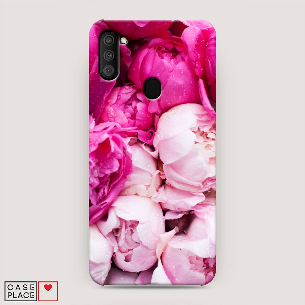 

Пластиковый чехол "Пионы розово-белые" на Samsung Galaxy M11, 2100620-6