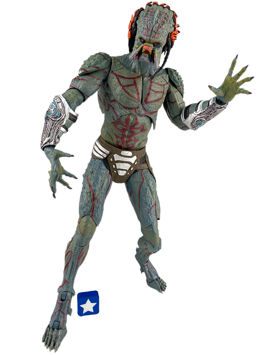 

Фигурка Хищник, 2018 года, Predator, сменные головы, оружие, 30 см, 105410SMM, Хищник 2018 года Predator