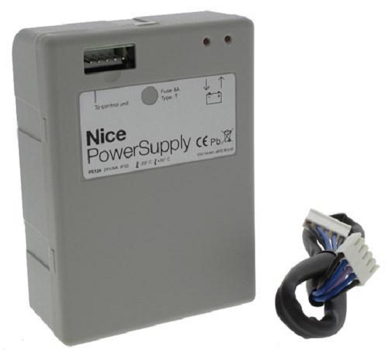Аккумуляторная батарея Nice PS124 для автоматики шлагбаумов, откатных, распашных и секцио